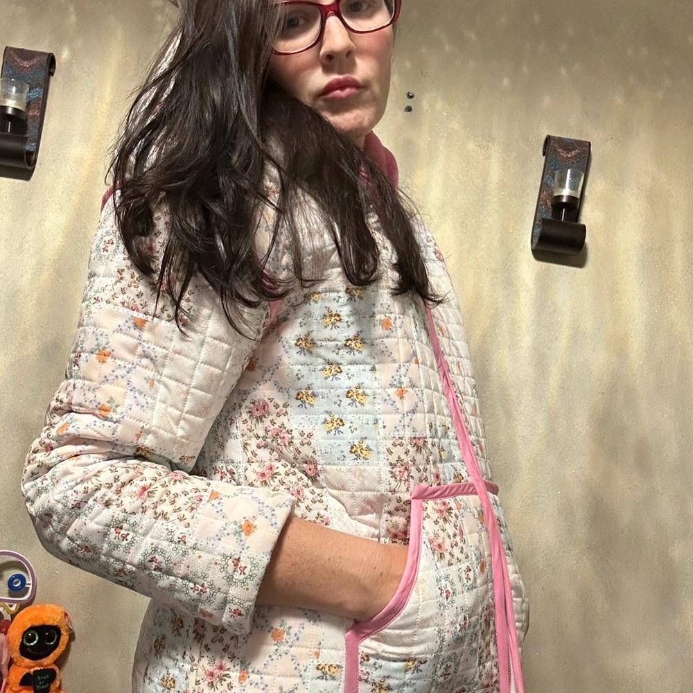 Main Strip Pink Jacket NWOT